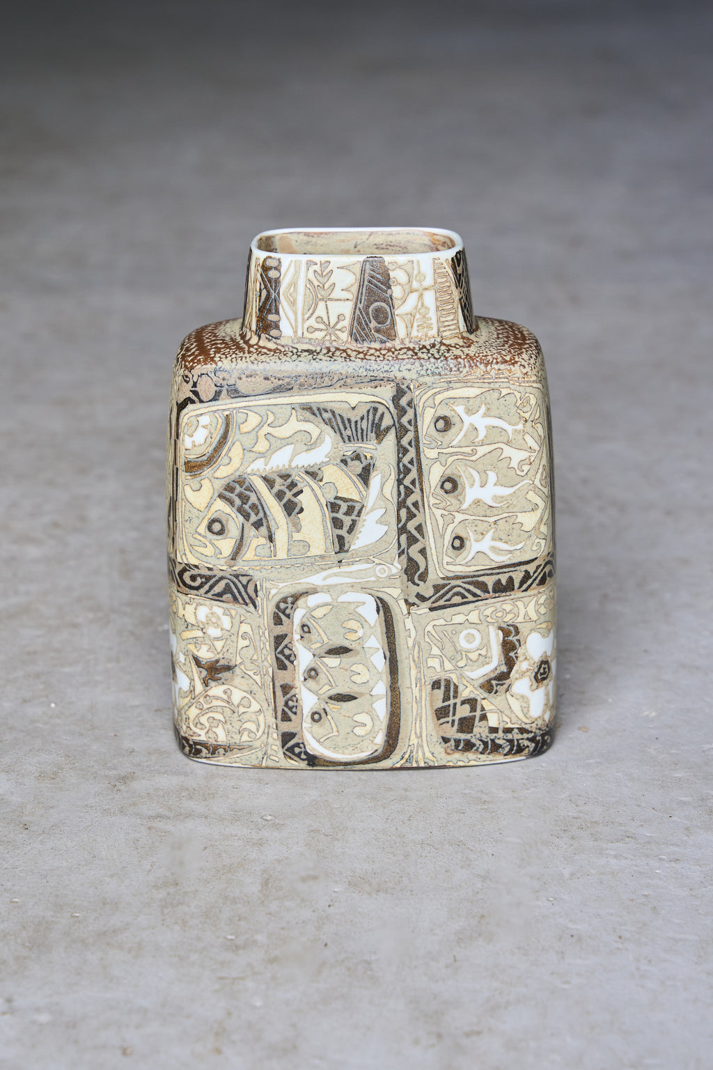 Royal Copenhagen Faience Vase