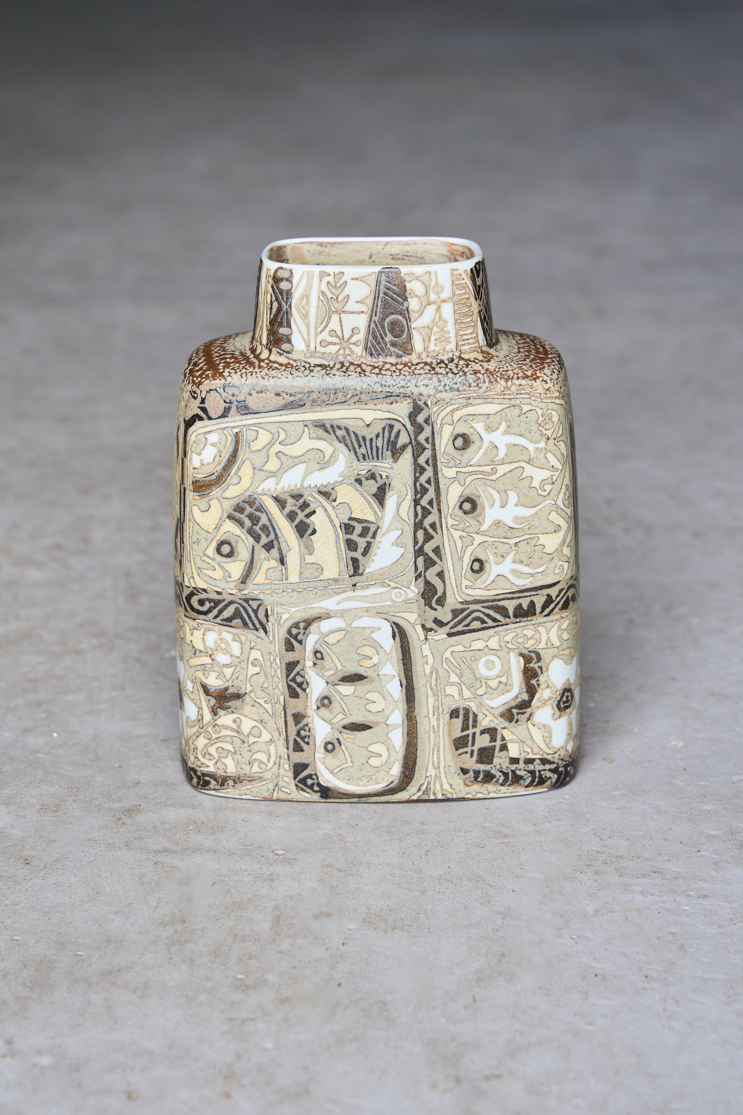 Royal Copenhagen Faience Vase