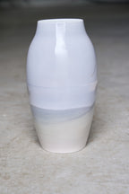 Royal Copenhagen Porcelain Vase with Hand-Painted Nordic Landscape, Denmark, Model 8322