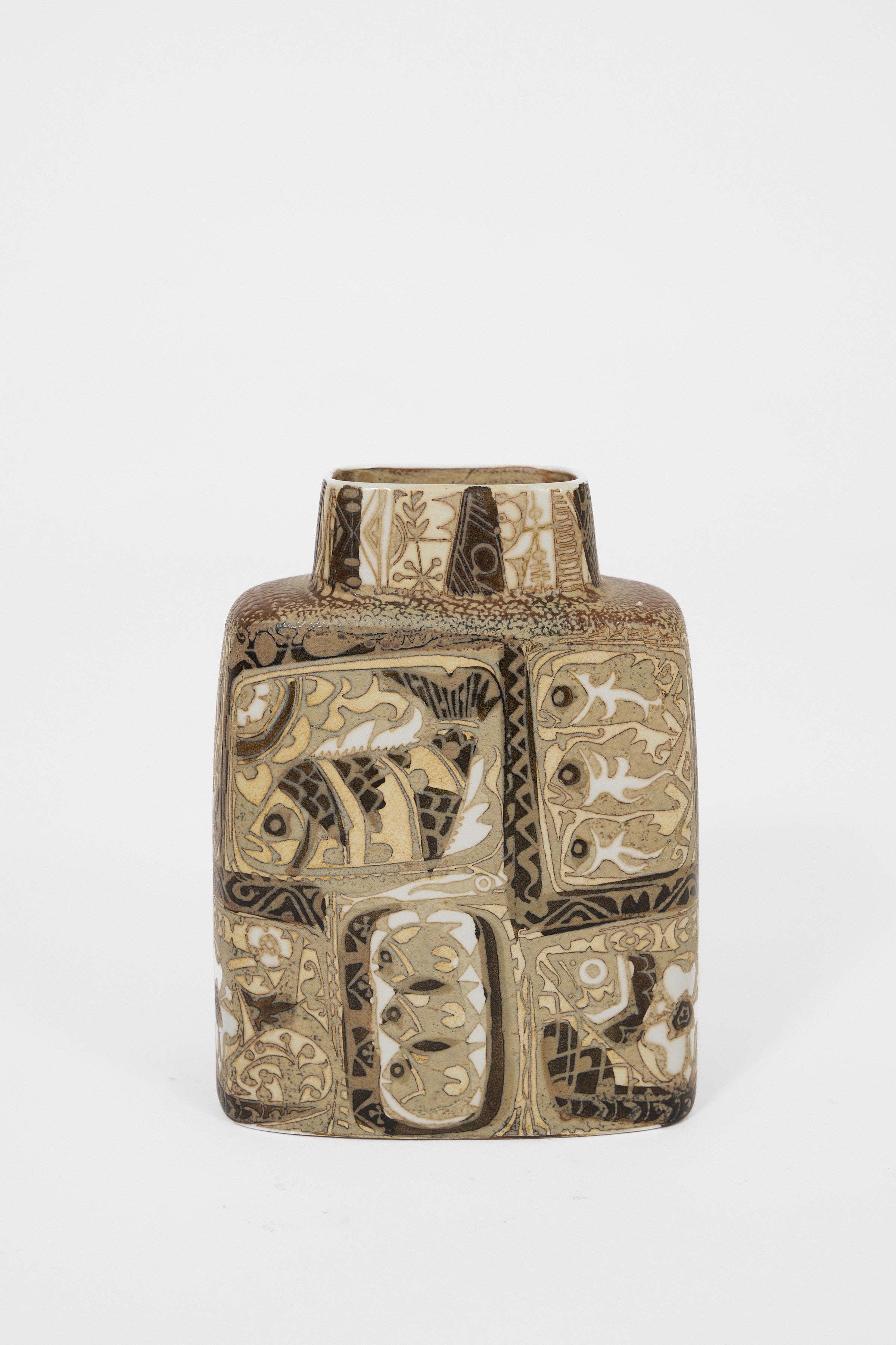 Royal Copenhagen Faience Vase