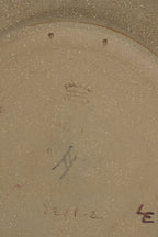 Søholm Stoneware Bowl with Hand-Painted Abstract Motif