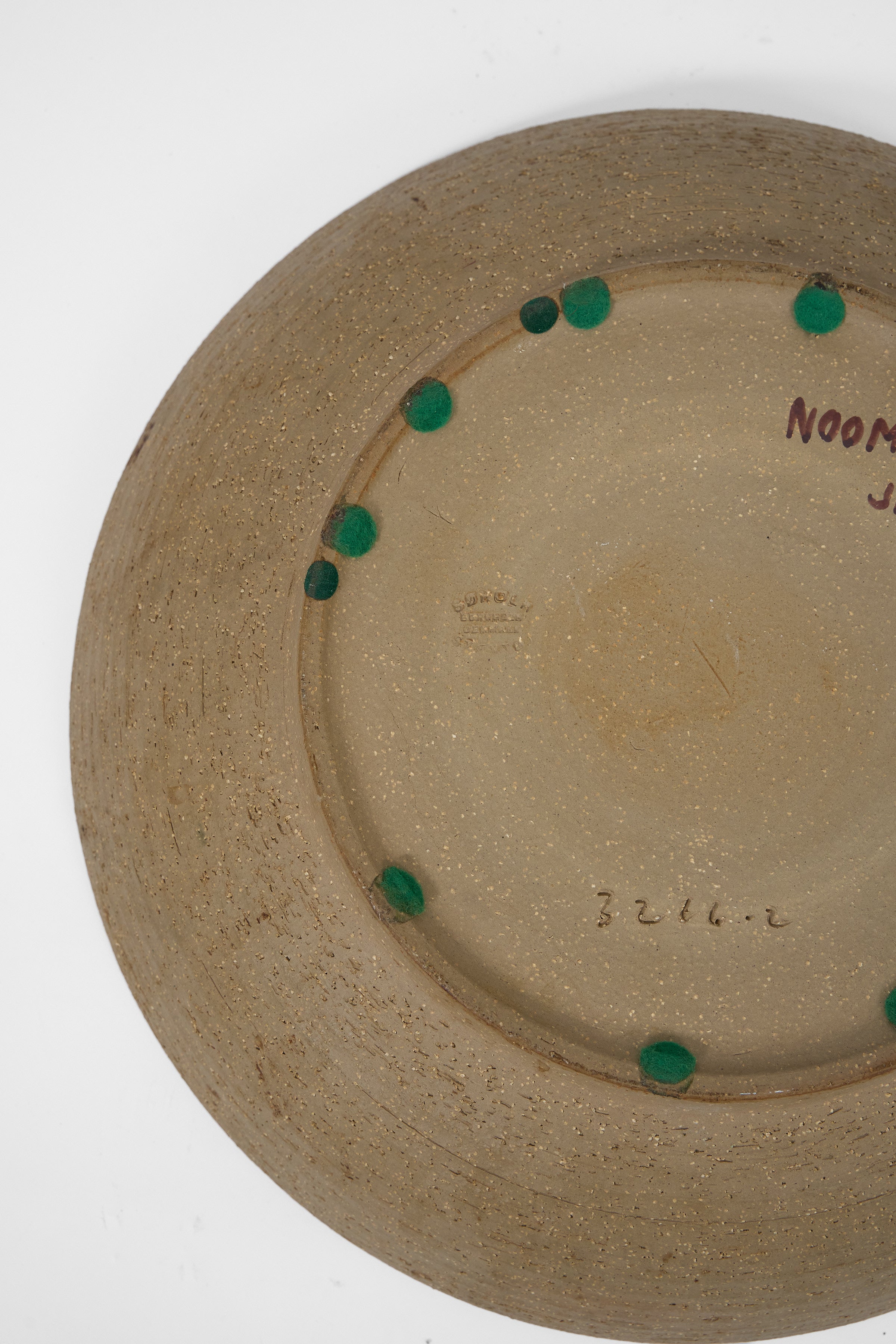 Søholm Stoneware Bowl with Organic Glaze Decoration