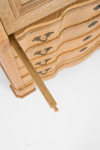 Danish Oak Bureau with Drawers