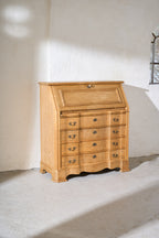 Danish Oak Bureau with Drawers